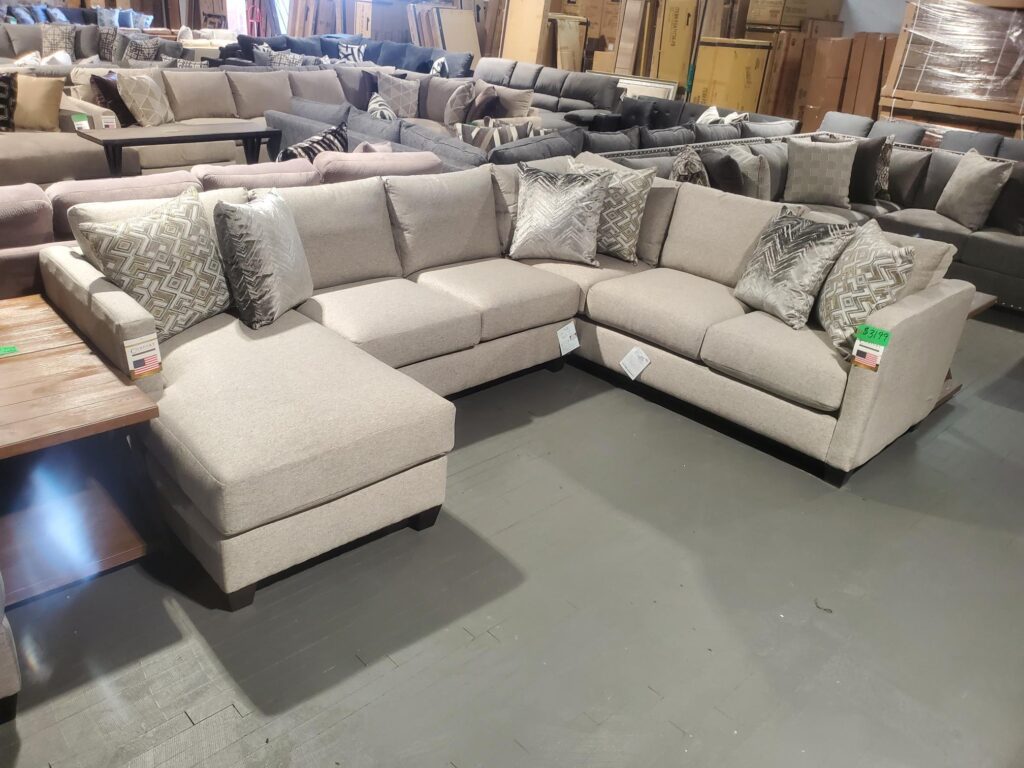 Comfort Industries Omni Madison Silver Sofa