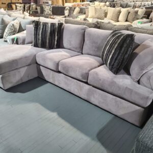 High Density Cushion Core Grey Sofa