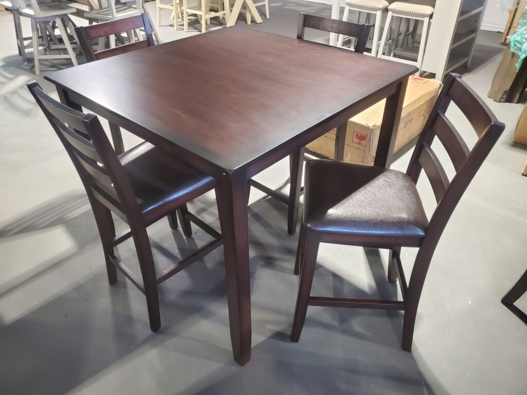 Urban Luca Counter Height Table with Four Chairs