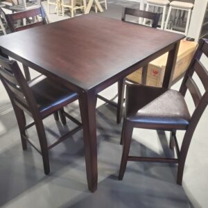 Urban Luca Counter Height Table with Four Chairs