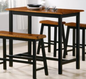 Counter Height Bench Table Set