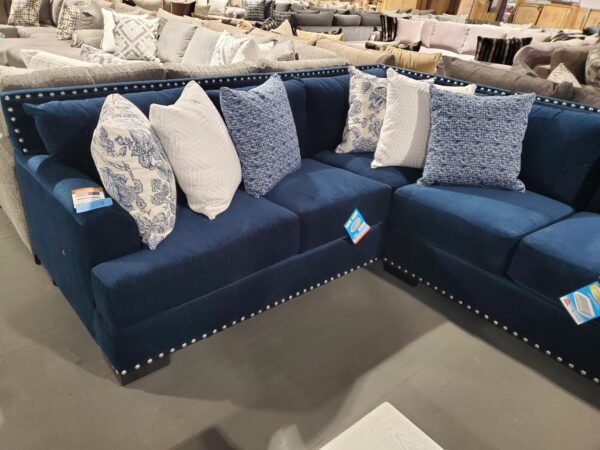 Luxurious Navy Sofa For Living Room