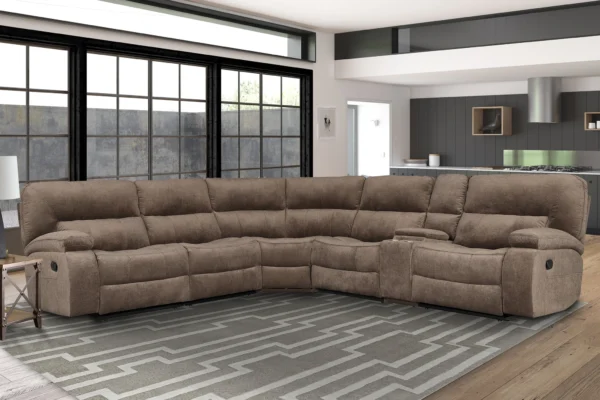 Parker House Luxurious Brown Sofa