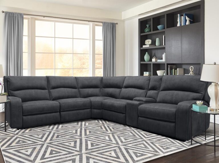 Parker House POLARIS - SLATE Sectional 6PC PACKAGE A (811LPH, 810, 850 ...