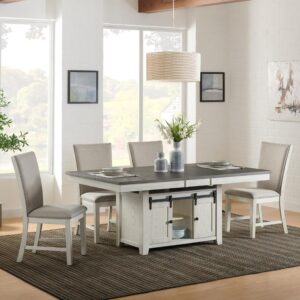 Urban Styles 1650 Omaha Table + 4 Chairs + Bench