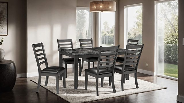 FOA TM3110T-7PK Dining Set